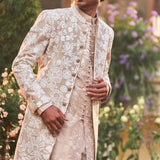 Nude Dori Sherwani Set
