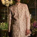 Rosé Champagne Sherwani Set