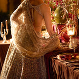 Ruby & Emerald Pearl Lehenga Set