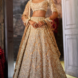 Nude Pearl Lehenga Set