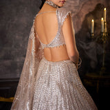 Dusty Mauve Lehenga Set