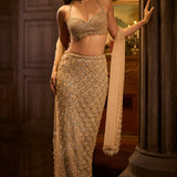 Light Gold Skirt Set