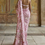 Dusty Pink Saree