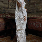 Ivory Pearl Saree
