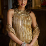 Antique Gold Pant Set