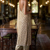 Sage Green Sequin Pant Set