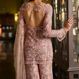 Dusty Rose Sharara Set