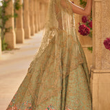 Sage Green Lehenga Set