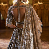 Antique Brown Lehenga Set