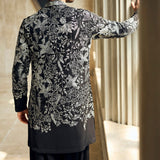 Black & Silver Kurta Set