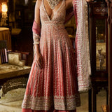 Burnt Orange Gota Patti Sharara Set
