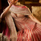 Burnt Orange Gota Patti Sharara Set