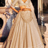 Ivory Pearl Lehenga Set