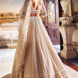 Ivory Pearl Lehenga Set