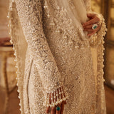Ivory Pearl Sharara Set