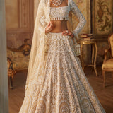 Nude Pearl Lehenga Set