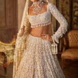 Nude Pearl Lehenga Set