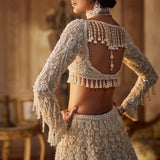 Nude Pearl Lehenga Set