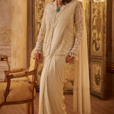 Pearl Jacket Saree Set