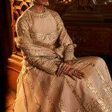Powder Peach Gota Patti Sharara Set