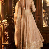 Powder Peach Gota Patti Sharara Set