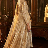 Sage Green Gota Patti Sharara Set
