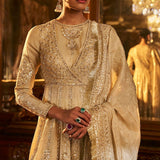 Sage Green Gota Patti Sharara Set