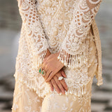 Nude Pearl Sharara Set