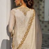 Silver Gold Sharara Set