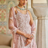 Mauve Sequin Sharara Set