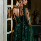 Emerald Green Sharara Set