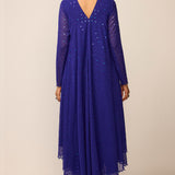 Cocktail Blue Dhoti Kurta Set