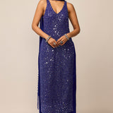 Cocktail Blue Kurta Set