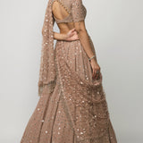Bronze Rosé Lehenga Set