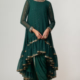 Jade Green Dhoti Kurta Set