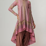 Mud Mauve Multicolour Dhoti Kurta Set