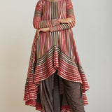 Mud Green Straight Kurta Pant Set