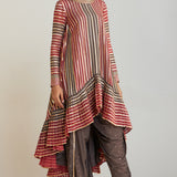 Mud Green Straight Kurta Pant Set