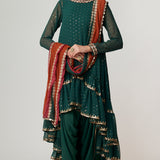 Jade Green Dhoti Kurta Set