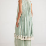 Mint Green Chandelier Drop Kurta Set