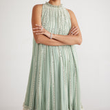 Mint Green Chandelier Drop Kurta Set