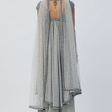 Crystal Grey Kurta Set