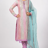Aqua Pant Kurta Set