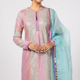 Aqua Pant Kurta Set