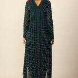 Dark Teal Drop Kurta Set