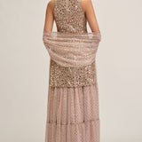 Ash Pink Kurta Sharara Set