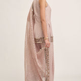 Ash Pink Kurta Salwar Set