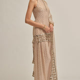 Beige Kurta Salwar Set