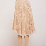 Beige Cape and Pants