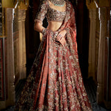 Bronze Gold Lehenga Set